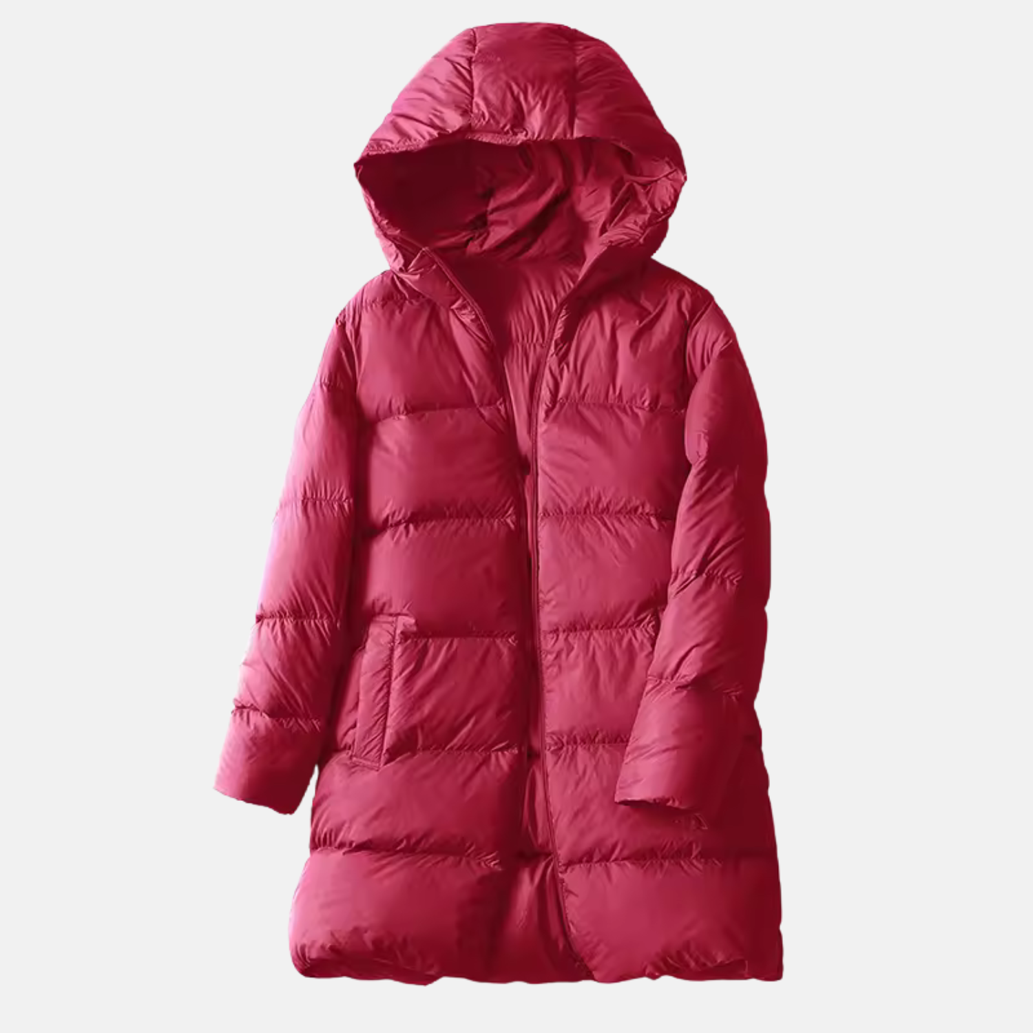 Mistrève | Plumífero Largo de Mujer con Capucha – Calidez Óptima y Elegancia Informal