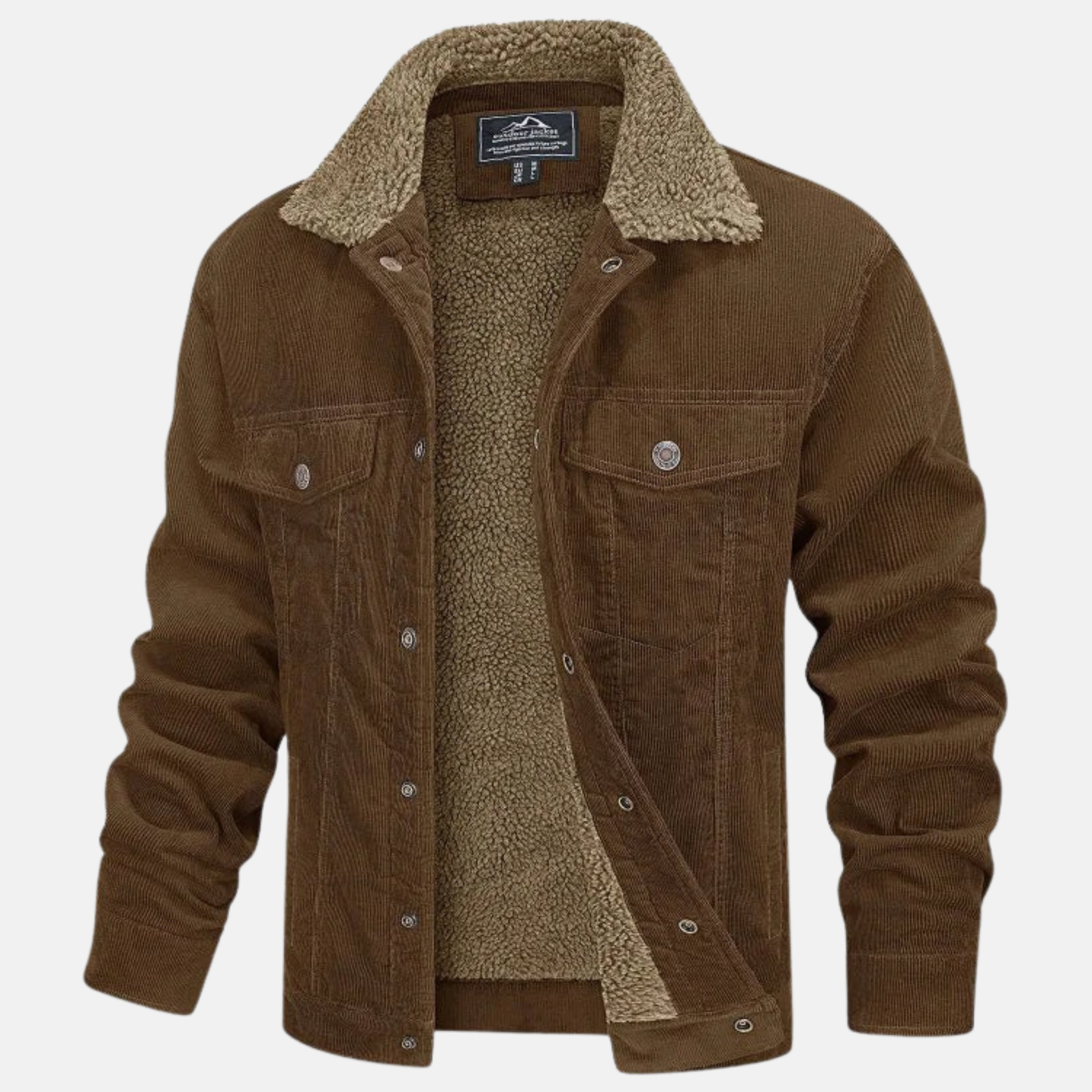 Chaqueta de Hombre de Pana – Estilo Moderno y Comodidad Duradera