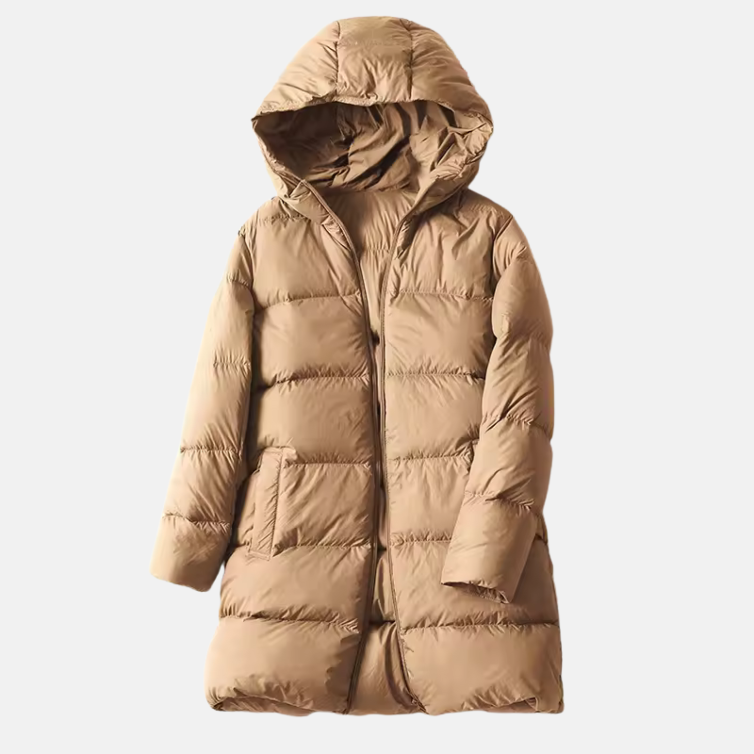 Mistrève | Plumífero Largo de Mujer con Capucha – Calidez Óptima y Elegancia Informal