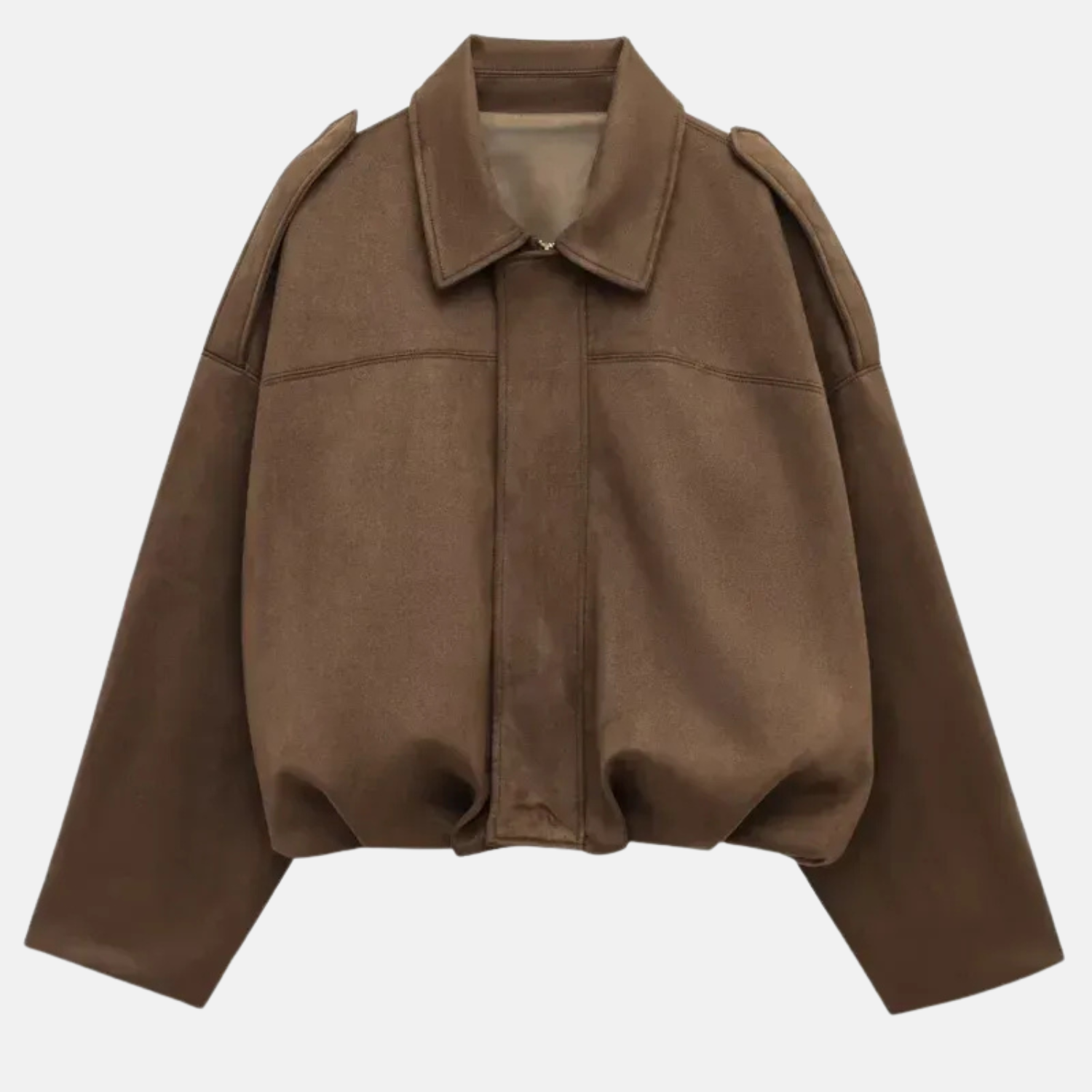 Cazadora Bomber para Mujer – Corte Corto y Cremallera Moderna