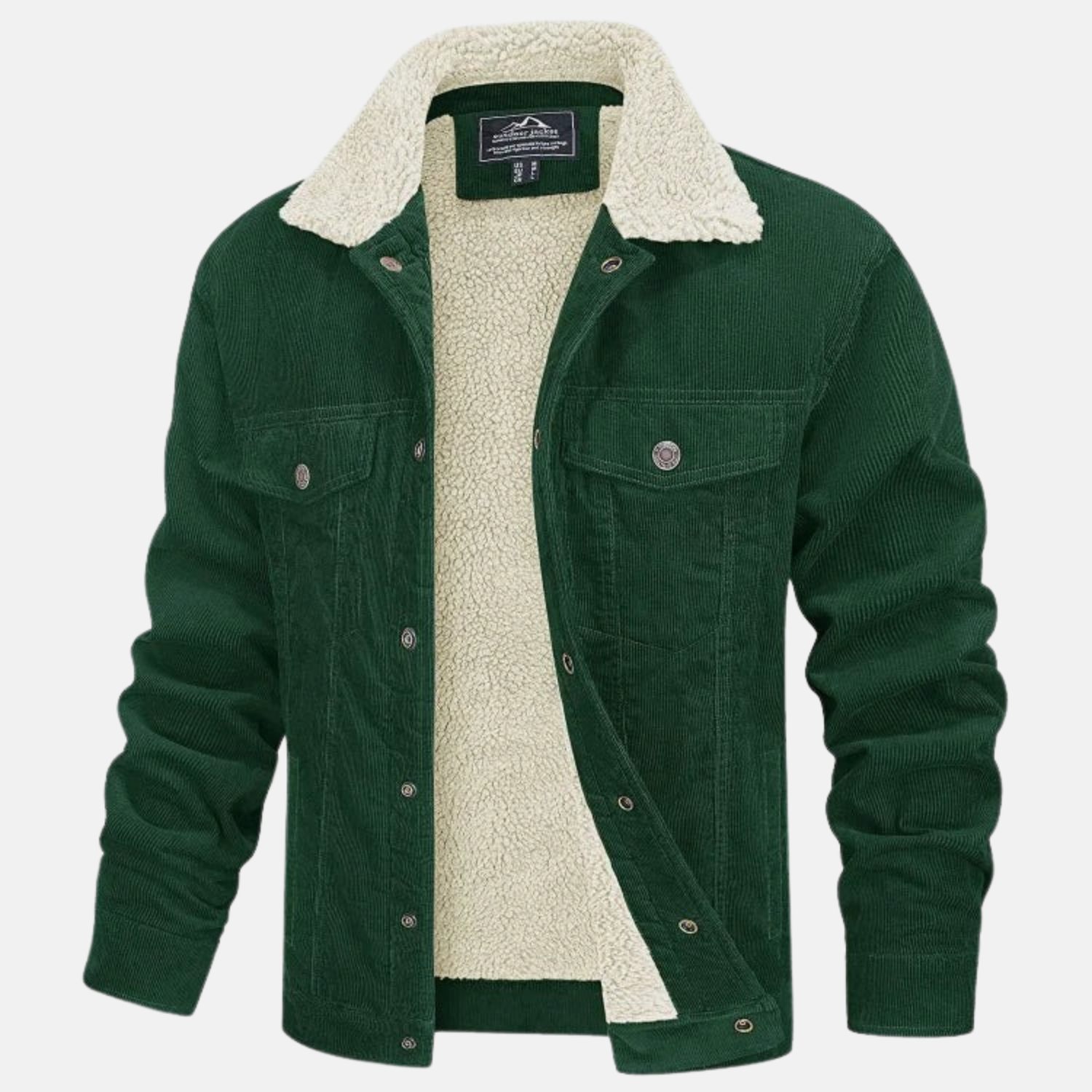 Chaqueta de Hombre de Pana – Estilo Moderno y Comodidad Duradera