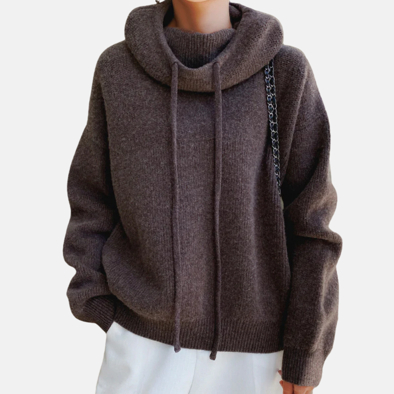 Jersey oversize de merino para mujer – suavidad lujosa para el día a día