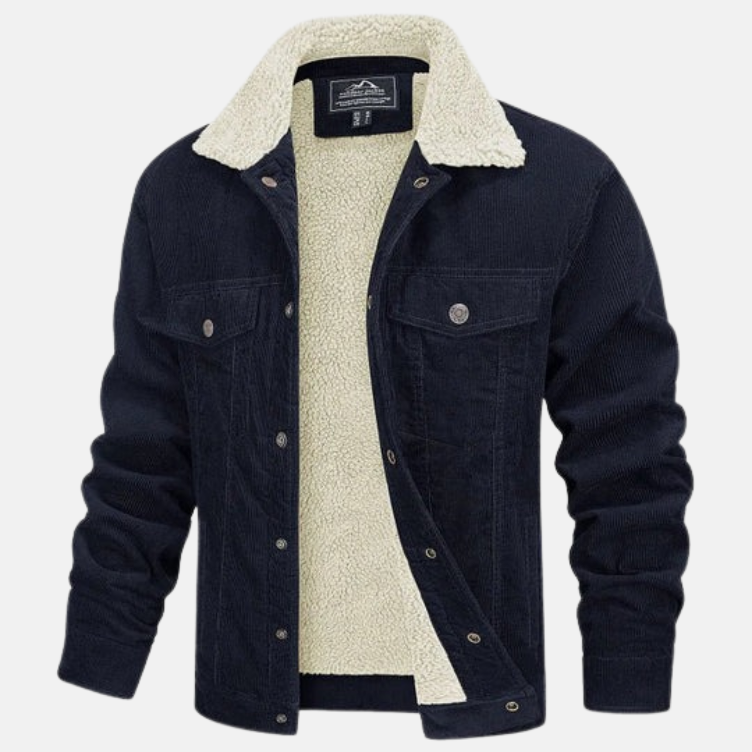 Chaqueta de Hombre de Pana – Estilo Moderno y Comodidad Duradera